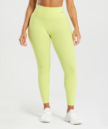 Dámské Legíny Gymshark Whitney High Rise Zelene | CZ 4001AHK